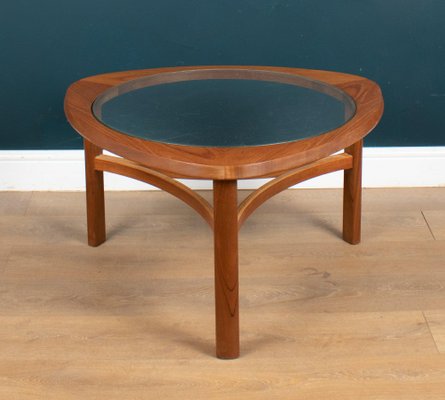 Teak Glass Astro Coffee Table In The, Nathan Teak And Glass Coffee Table