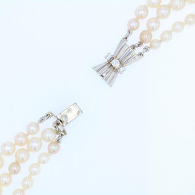 French Triple Strand Cultured Pearl 