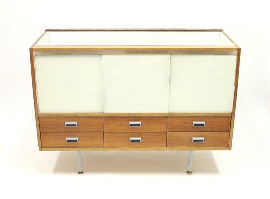 Armoire De Mercerie Vintage En Palissandre