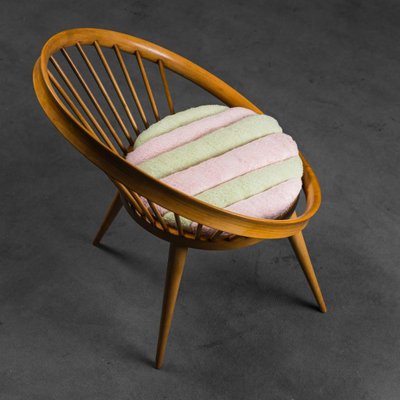 Vintage Circular Sponge Armchair 1960s