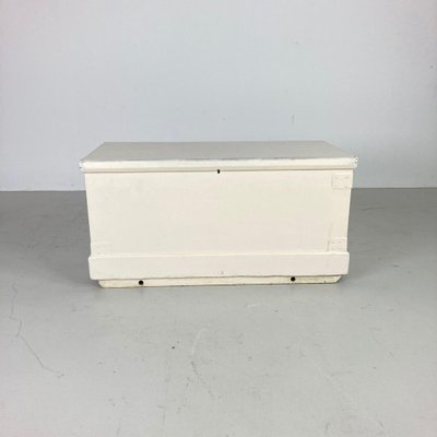 Victorian White Painted Trunk For, Small Wooden White Trunk