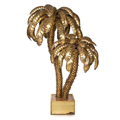 20th Century France Palm Tree Floor Lamp by Maison Jansen 1970s