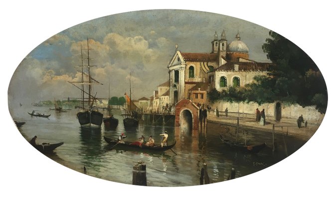 Pintura por números 50x40cm - Venecia, Italia - Ingenio Destreza
