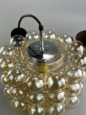 Mid-Century Bubble Glass Ceiling Lamp 