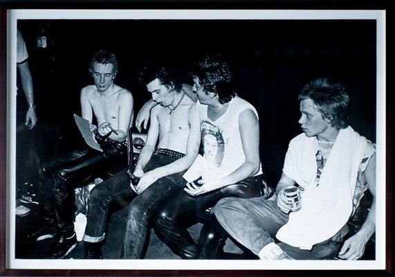 Sex Pistols Backstage Photo by Dennis Morris for sale at Pamono