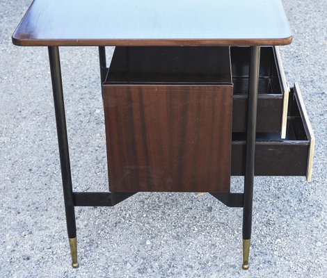 Metal table 2024 with drawers