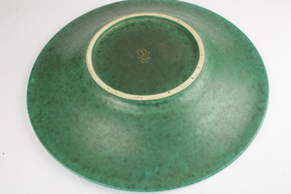 Large Plate with Fish by Wilhelm Kåge for Gustavsberg for sale at