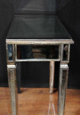 Art Deco Mirror Side Tables Set of 2 for sale at Pamono