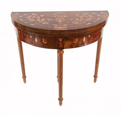 French Empire Demi Lune Game Table for sale at Pamono