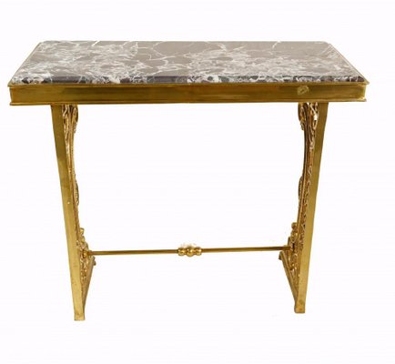 French Empire Gilt Ormolu Console, Tallest Console Table