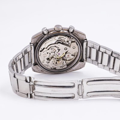 Vintage Blue Dial Chronograph Manual Metal Manual Watch, 1970s for sale at  Pamono