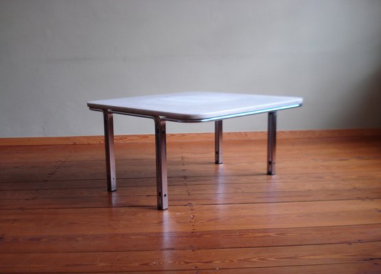 Coffee Table With Stone Slab By Horst Bruning For Kill International For Sale At Pamono