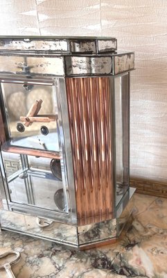 Pendule De Bureau Peugeot – Style Art Déco – Milieu XXe – Bois – Mécanique à Clé