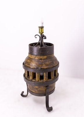 Table Lamp Made From An Old Wheel Hub Table Lamp Made From An Old Wheel Hub