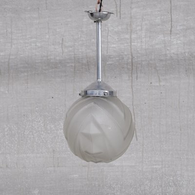 Metal Art Deco Pendant Light 