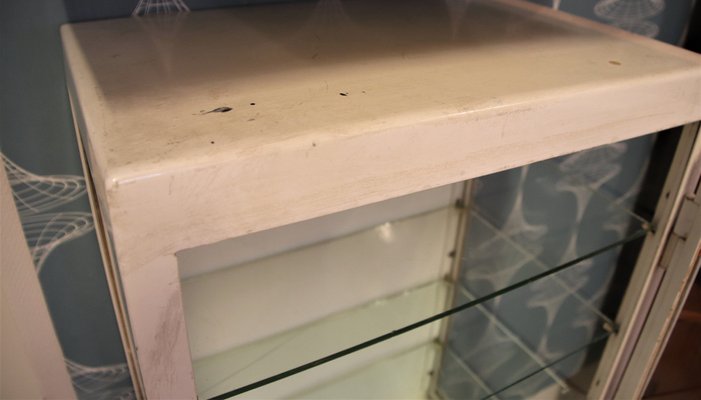 Glass medicine cabinet discount