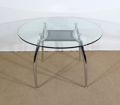 Vintage chrome table deals