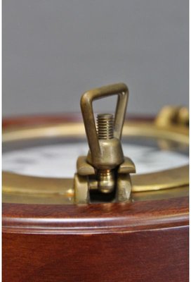 Orologio da parete Melux vintage in vetro di Peweta Hamburg, Germania in  vendita su Pamono