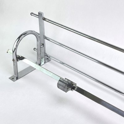 Perchero de pared Bauhaus de cromo en venta en Pamono