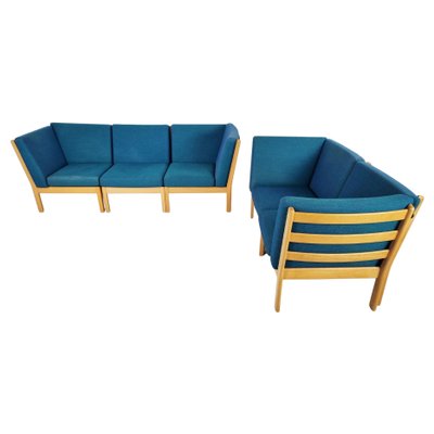GE280 Modular Sofa by Hans Wegner for Getama, 1980s, Set of