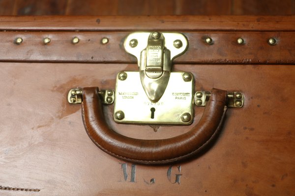 Vintage Leather Suitcase from Louis Vuitton for sale at Pamono