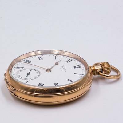 Orologio da tasca in oro 9K di Waltham, Stati Uniti, anni '20 in vendita su  Pamono