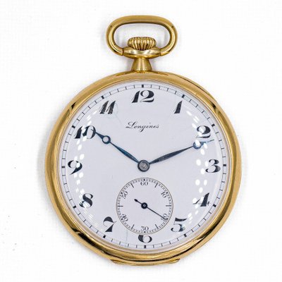 18K Gold Pocket Watch from Longines 