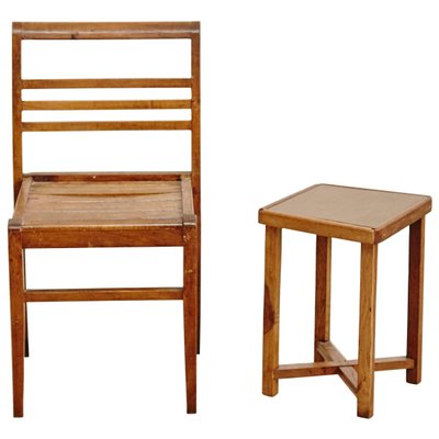 Chair With Table By Rene Gabriel 1940s