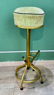 Vintage brass cheap bar stools