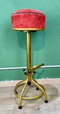 Red and gold bar cheap stools