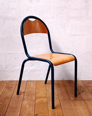 椅子 Vintage School chair Netherlands oak Vintage Wood School Chair, Teacher Chair, Adult Size Mid