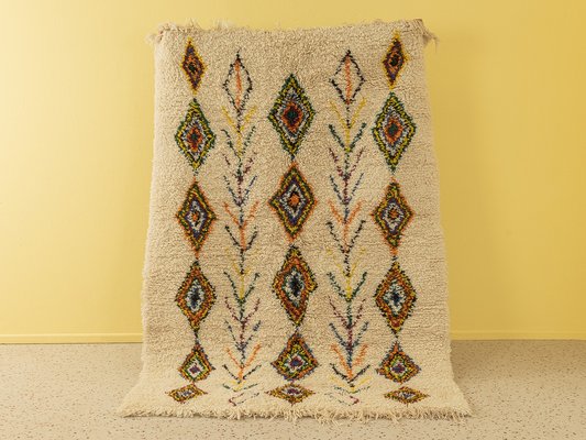 Traditioneller Berber Teppich in Beige bei Pamono kaufen