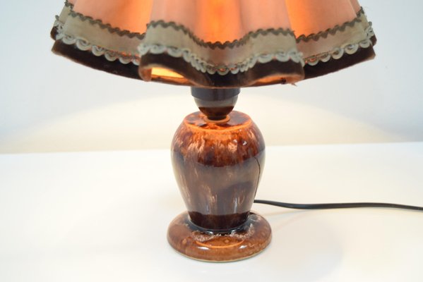 Art Deco Ceramic Table Lamp, 1930s for sale at Pamono