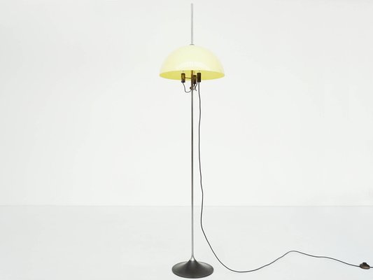 Floor lamp with upside down shade deals