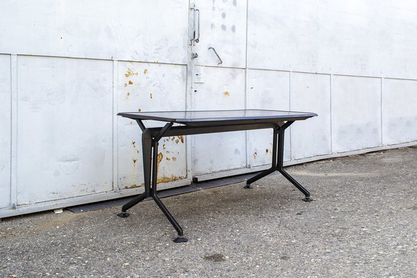 Arco Series Desk by BBPR for Olivetti Synthesis, 1960s for sale at
