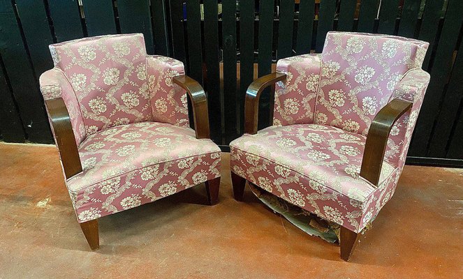 Art Deco Armchairs