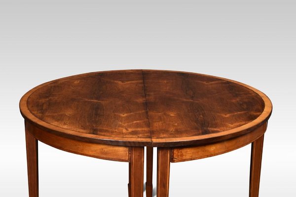 Rosewood Hall Table For At Pamono, Antique Round Hall Table
