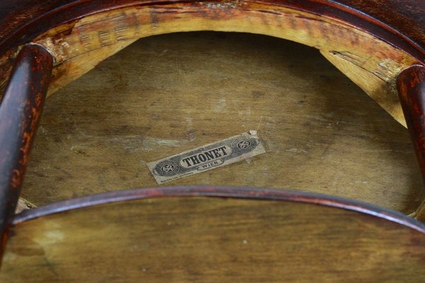 Art Nouveau Side Table by Josef Hoffmann for Thonet, 1910s