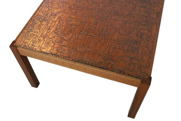 Rappestad Coffee Table in Copper for sale at Pamono