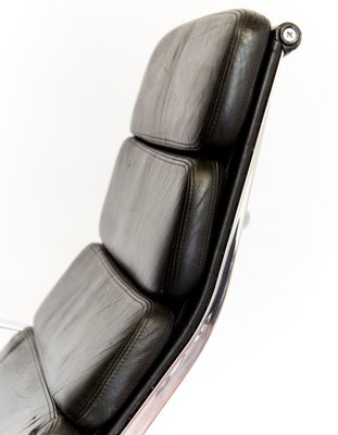 EA 222 Softpad Lounge Chair by Charles Ray Eames for Vitra for