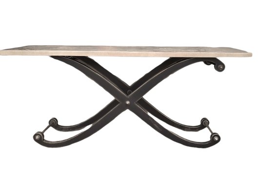 Elisabeth Console Table on Iron Legs