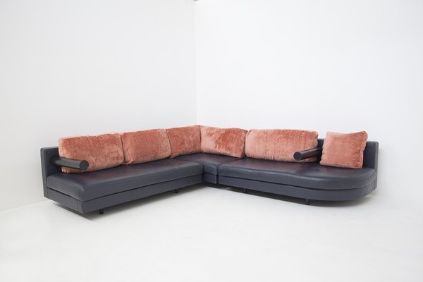 Leather corner sale settees for sale