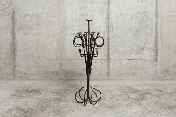 Set di 3 portacandele a pilastro nero opaco, portacandele vintage per centrotavola e camino, decorazione decorativa per sala da pranzo e soggiorno, decorazione per la casa antica