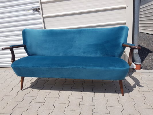Blue on sale cocktail sofa