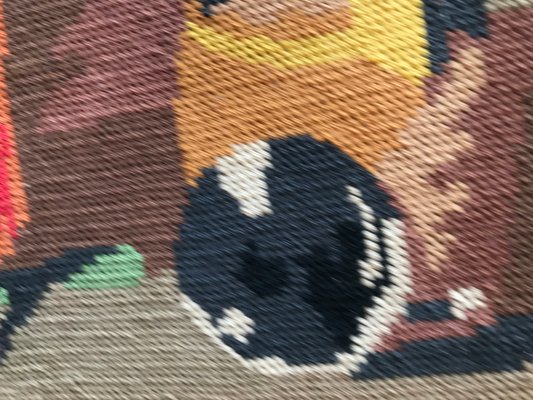 Tapis Mural Masana Fait Main Lebowa - Art Africain, Occasion En Bon état, Grand Format