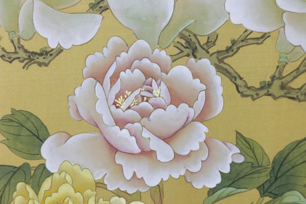 Japanese Peony Painting
