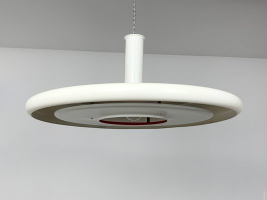 Mid-Century Danish Space Age Optima Pendant Lamp in UFO Style by