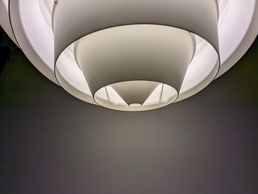 Poul Henningsen for Louis Poulsen 'Louvre' Ceiling Light