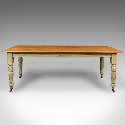 Antique Pine Farmhouse Table 1900s for sale at Pamono