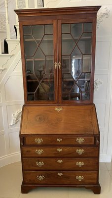 Antique mahogany secretary desk deals